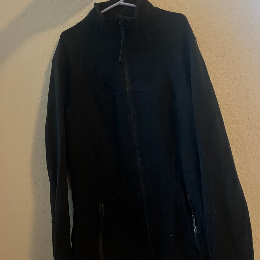 black lululemon define jacket